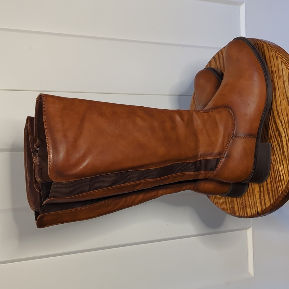 Vangelo Faux leather Women's boots size 40/us10